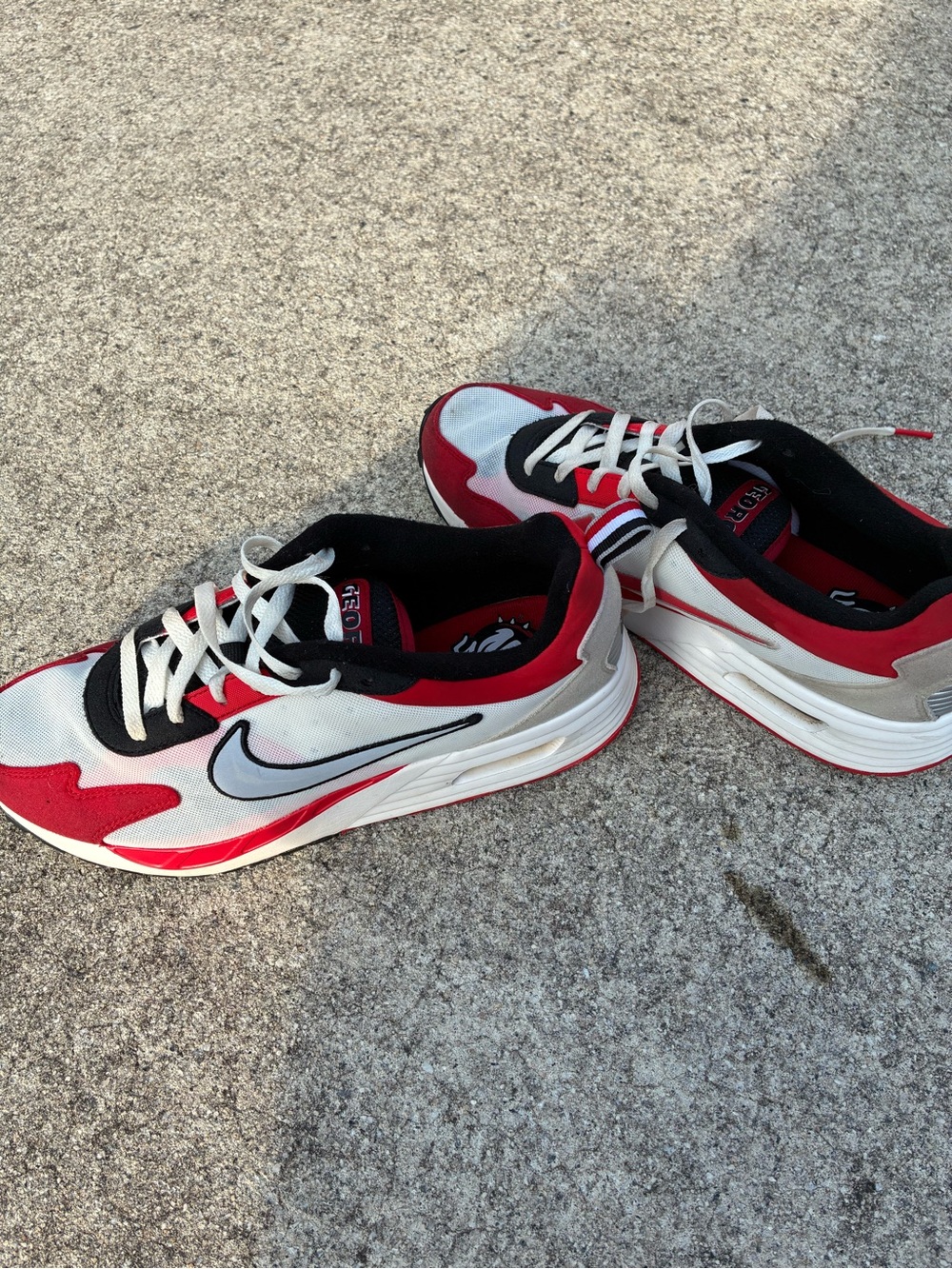 UGA Nike Airmax Shoes